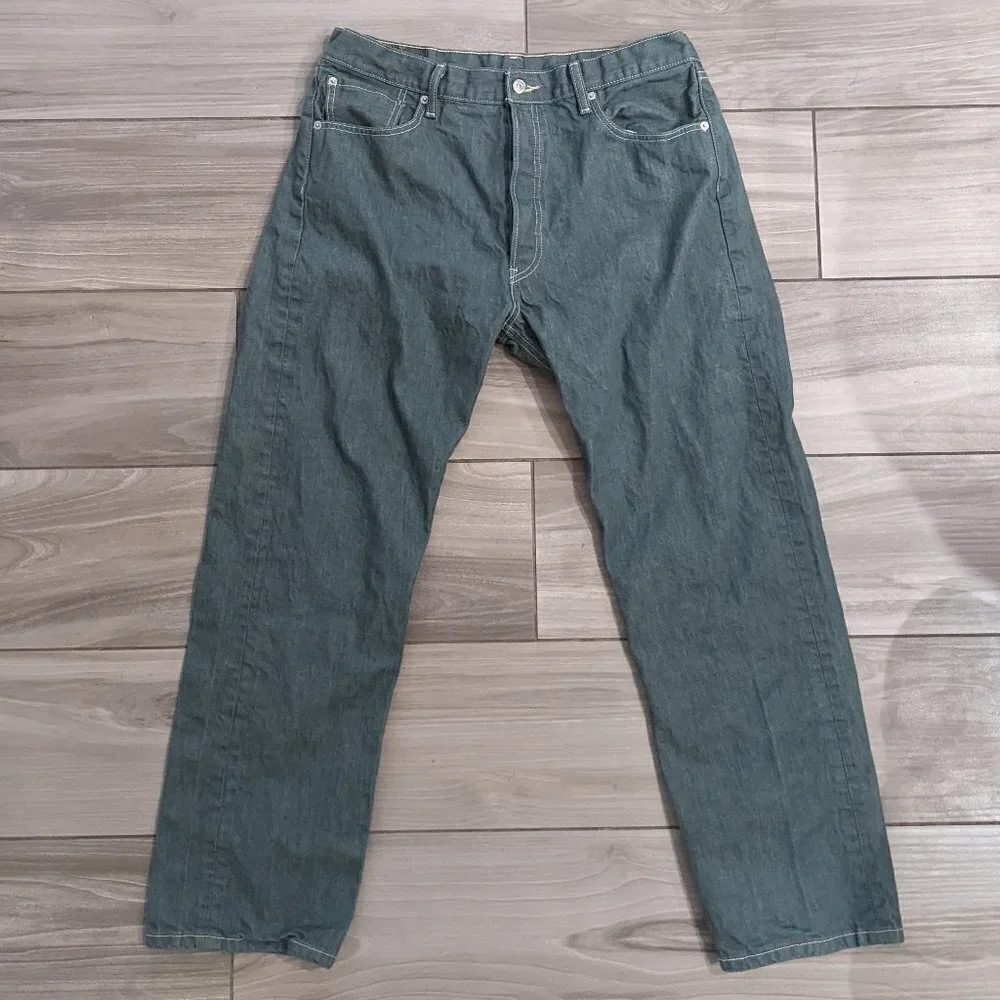 Levi's Green Straight Leg 501 XX